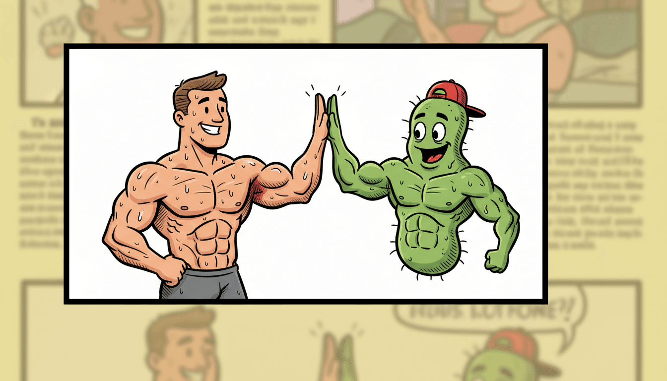 DIY peptide mistakes — comic illustration