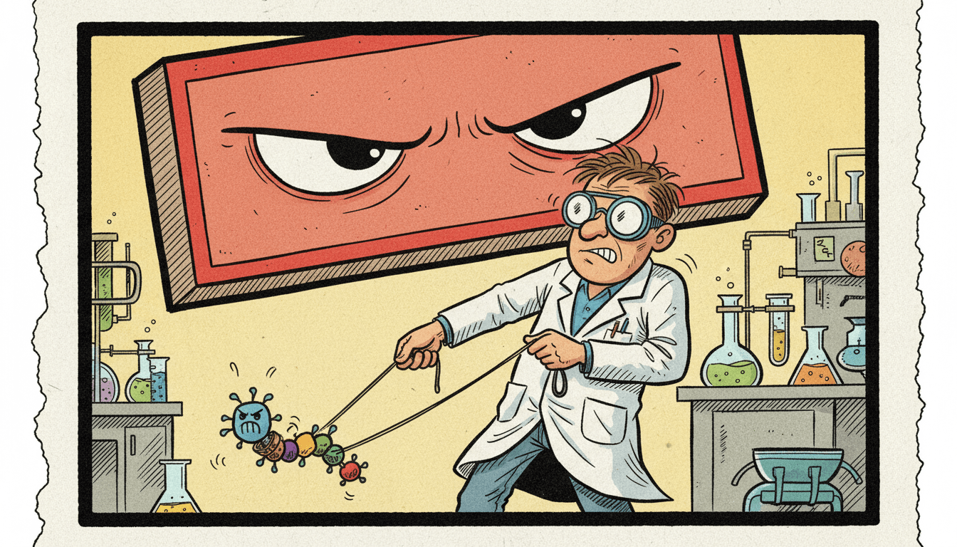 Peptide regulation updates — comic illustration